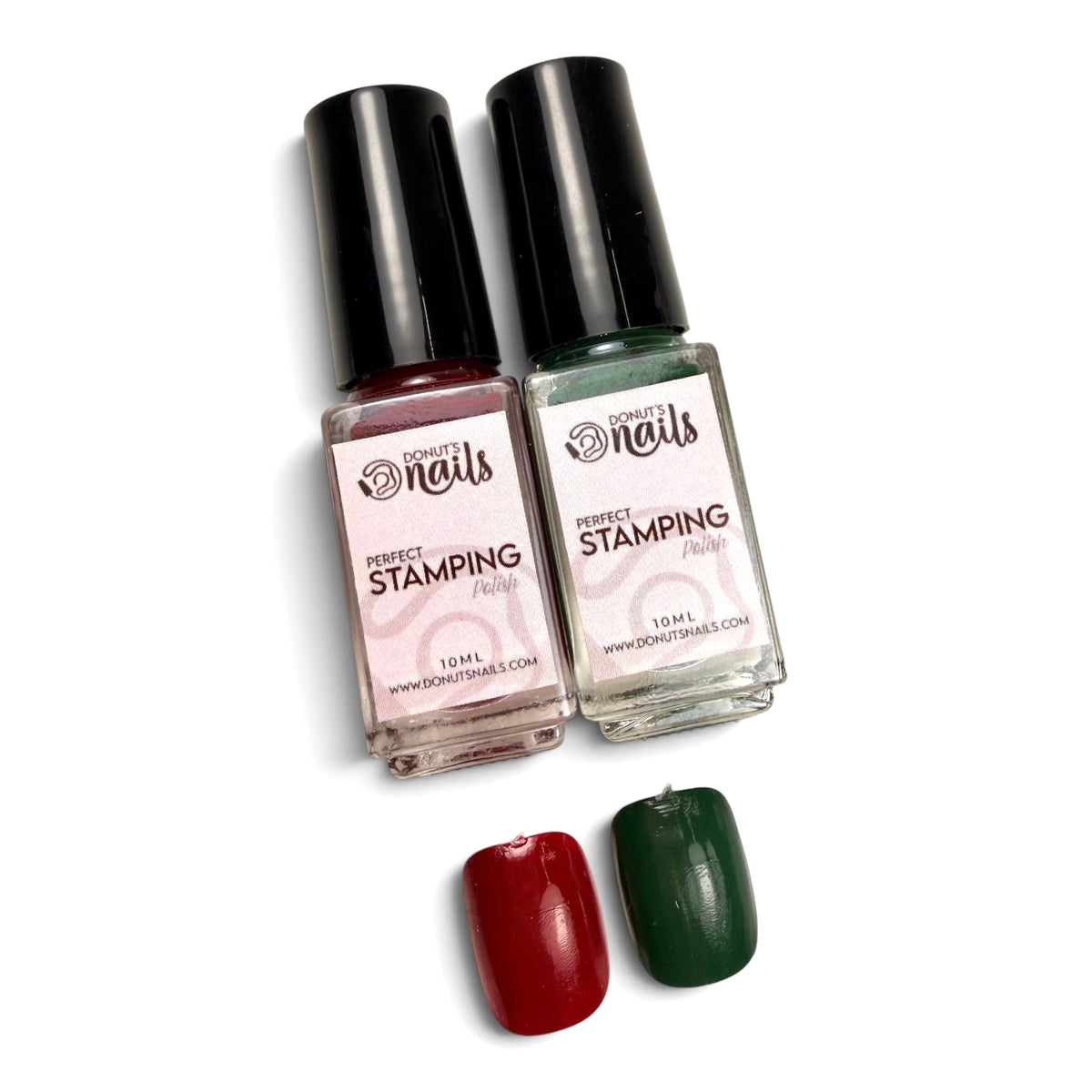 STAMPING POLISH | Red & Green Duo