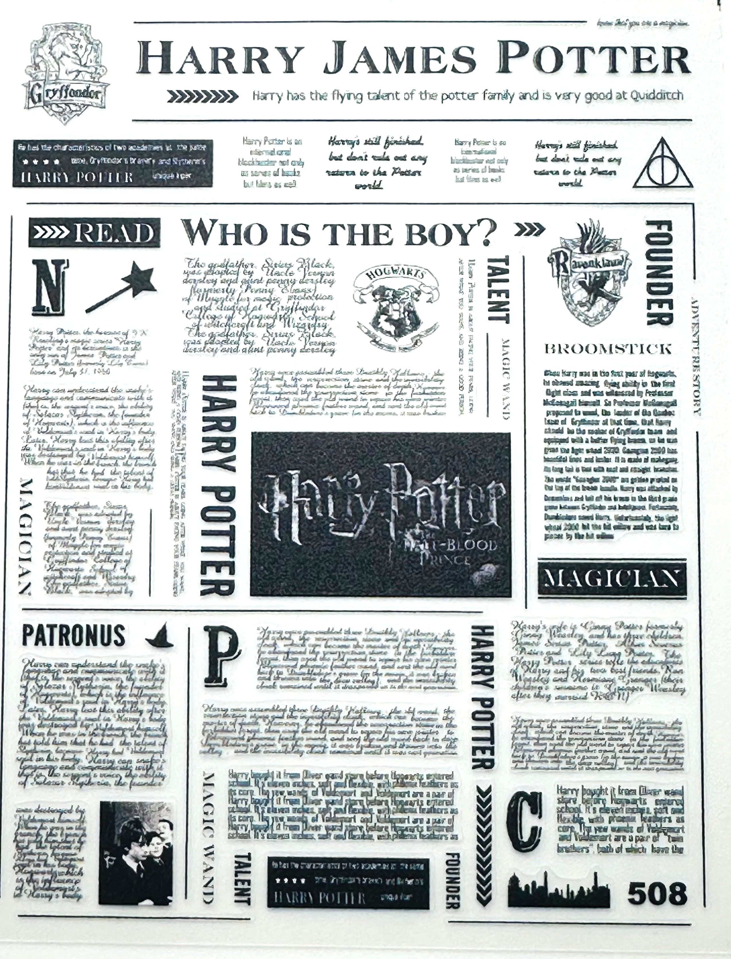 Harry Potter News paper 508