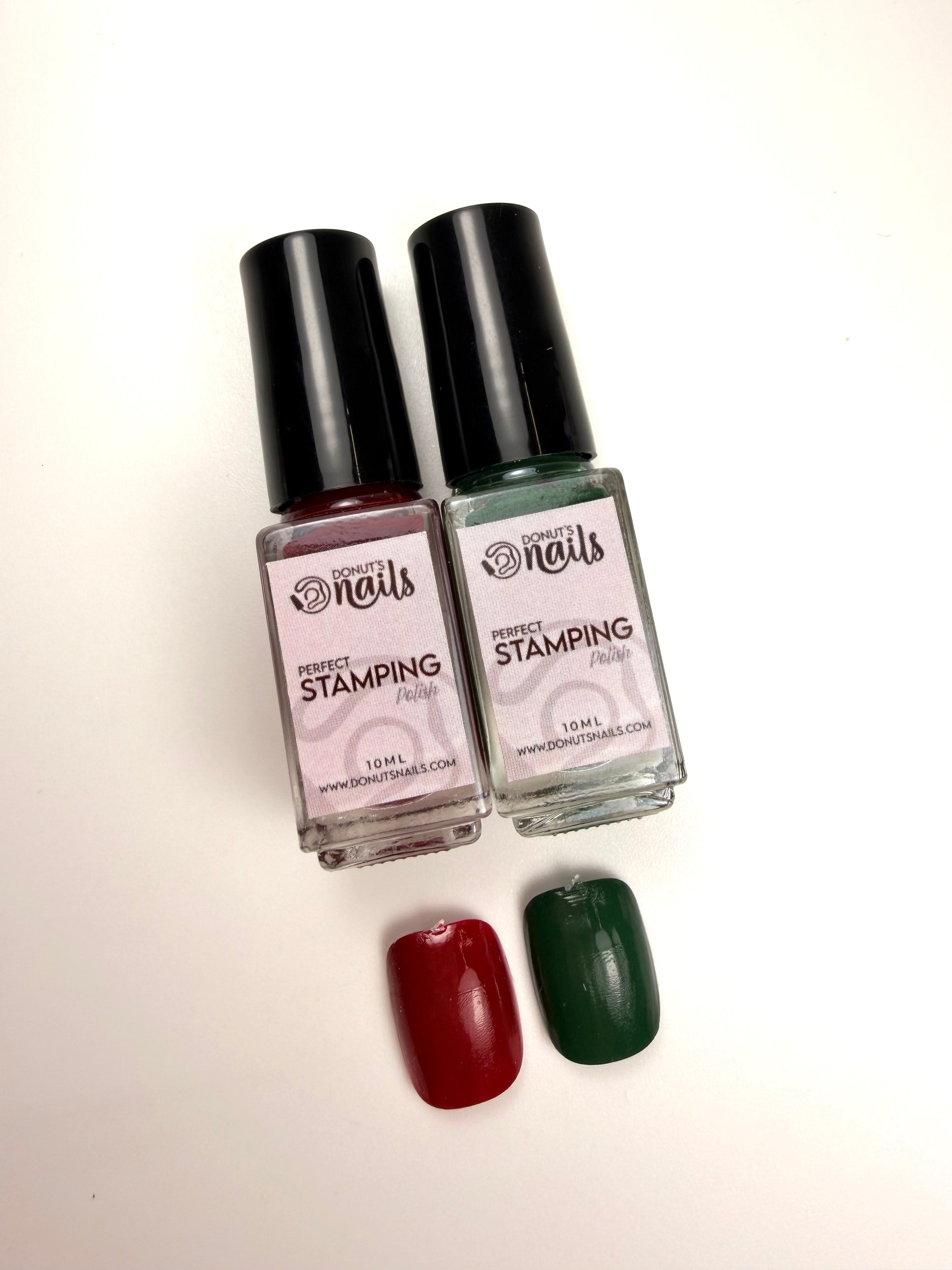 STAMPING POLISH | Red & Green Duo