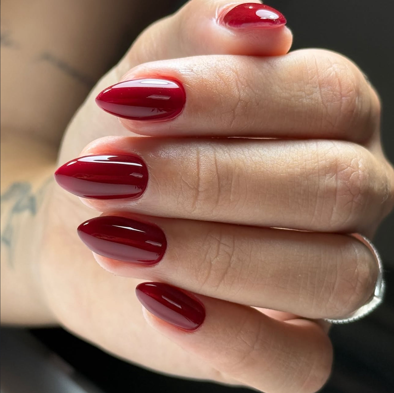 GEL POLISH | CR07 red burgandy