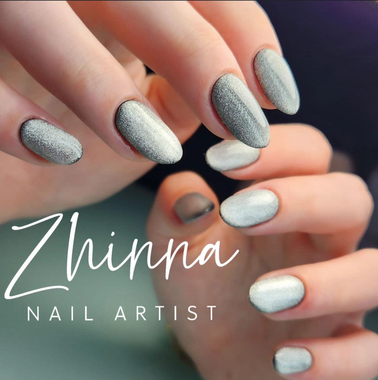 GEL POLISH | Ice Cats Eye Silver