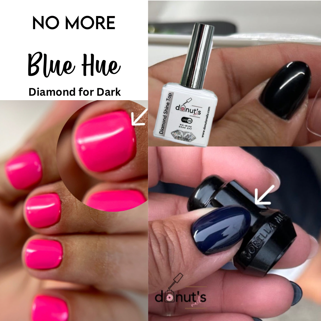 DIAMOND SHINE TOP COAT | No Blue Hue