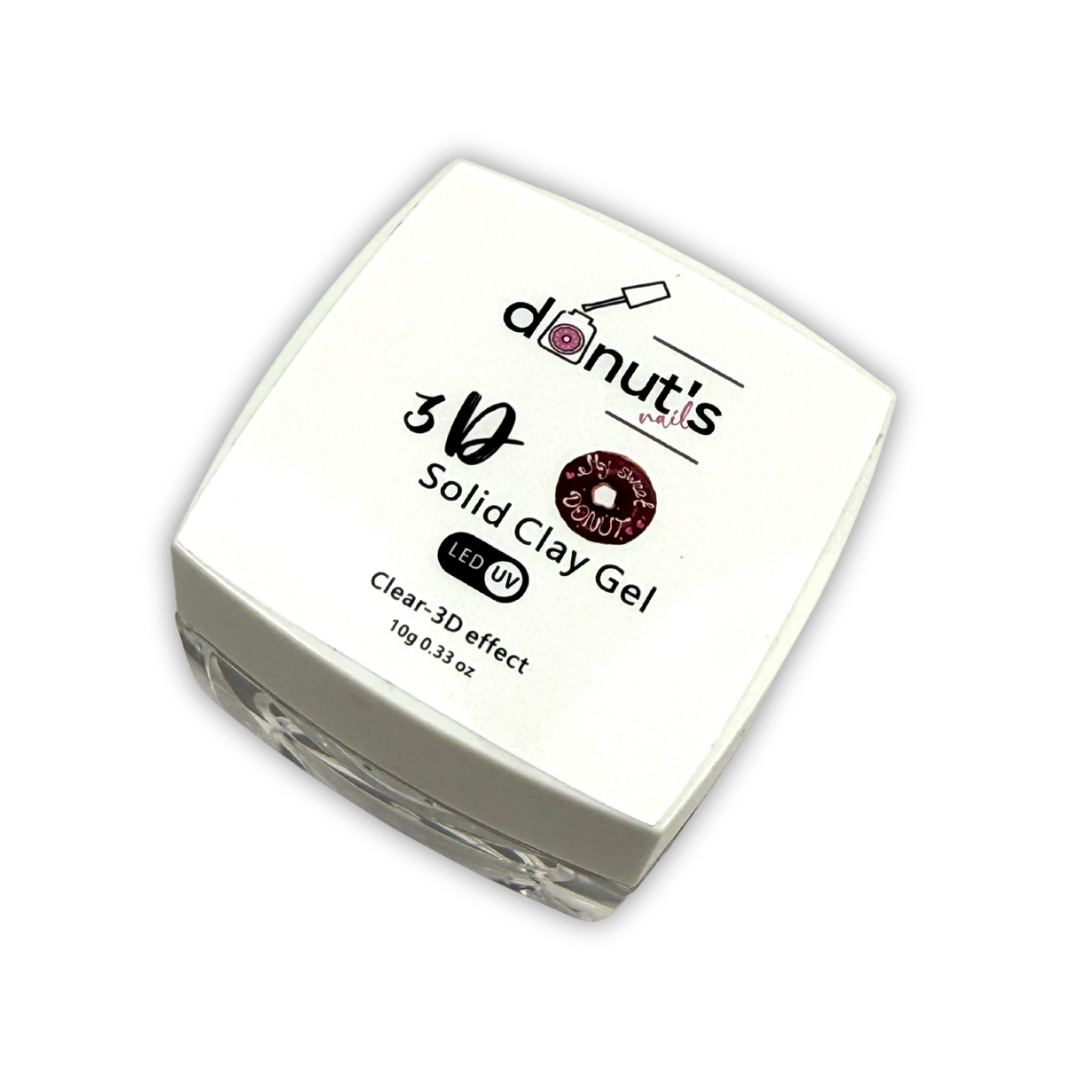 3D SOLID CLAY GEL | Clear