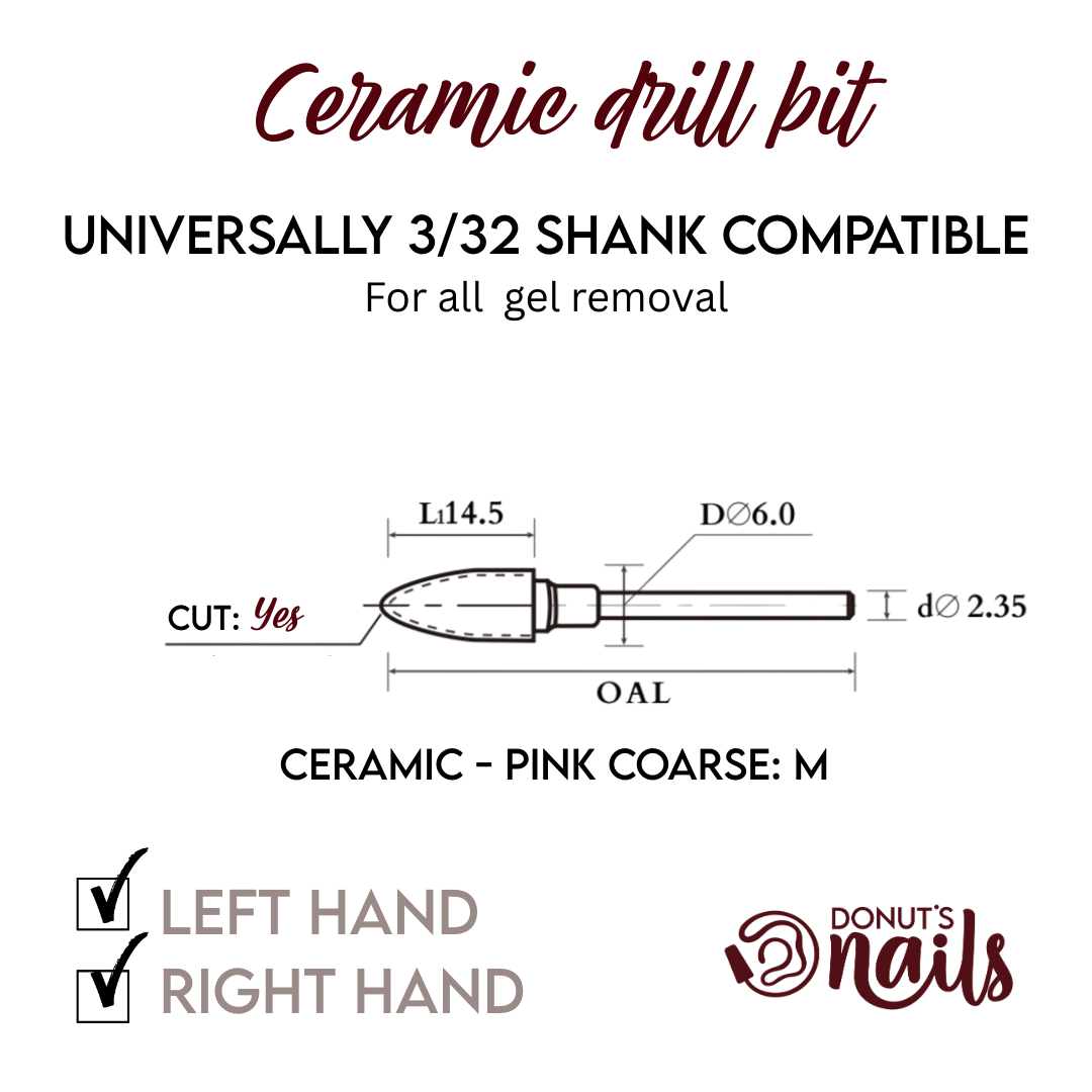 Gel Removal Bit | Ceramic Medium