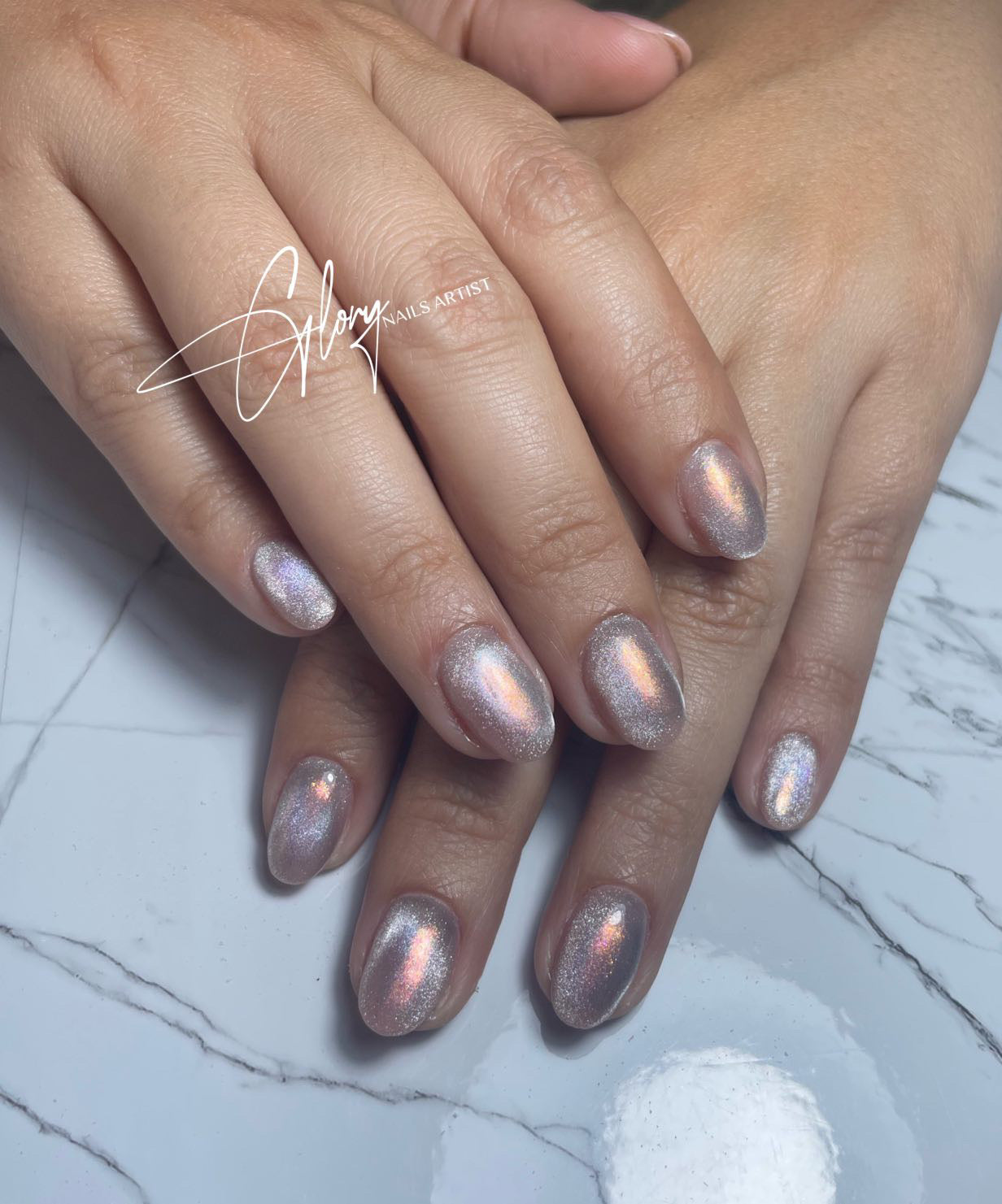 GEL POLISH | Ice Cats Eye Silver