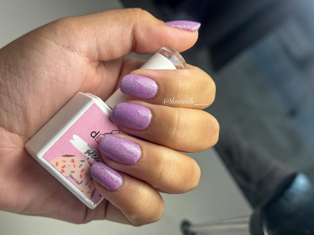 GEL POLISH | ZG41 Glitter Purple