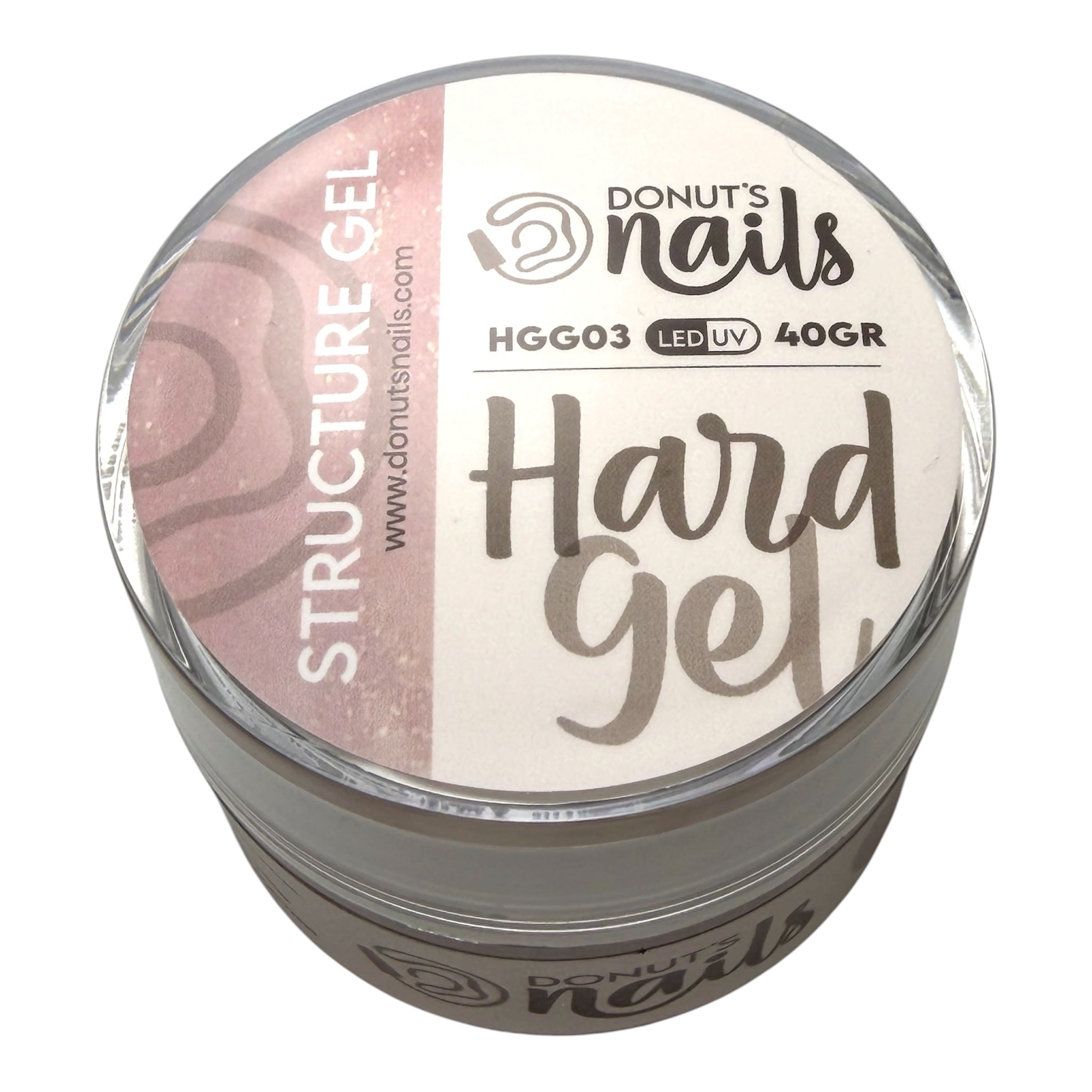 HARD GEL - BUILDER | HGG-03 cream glitter