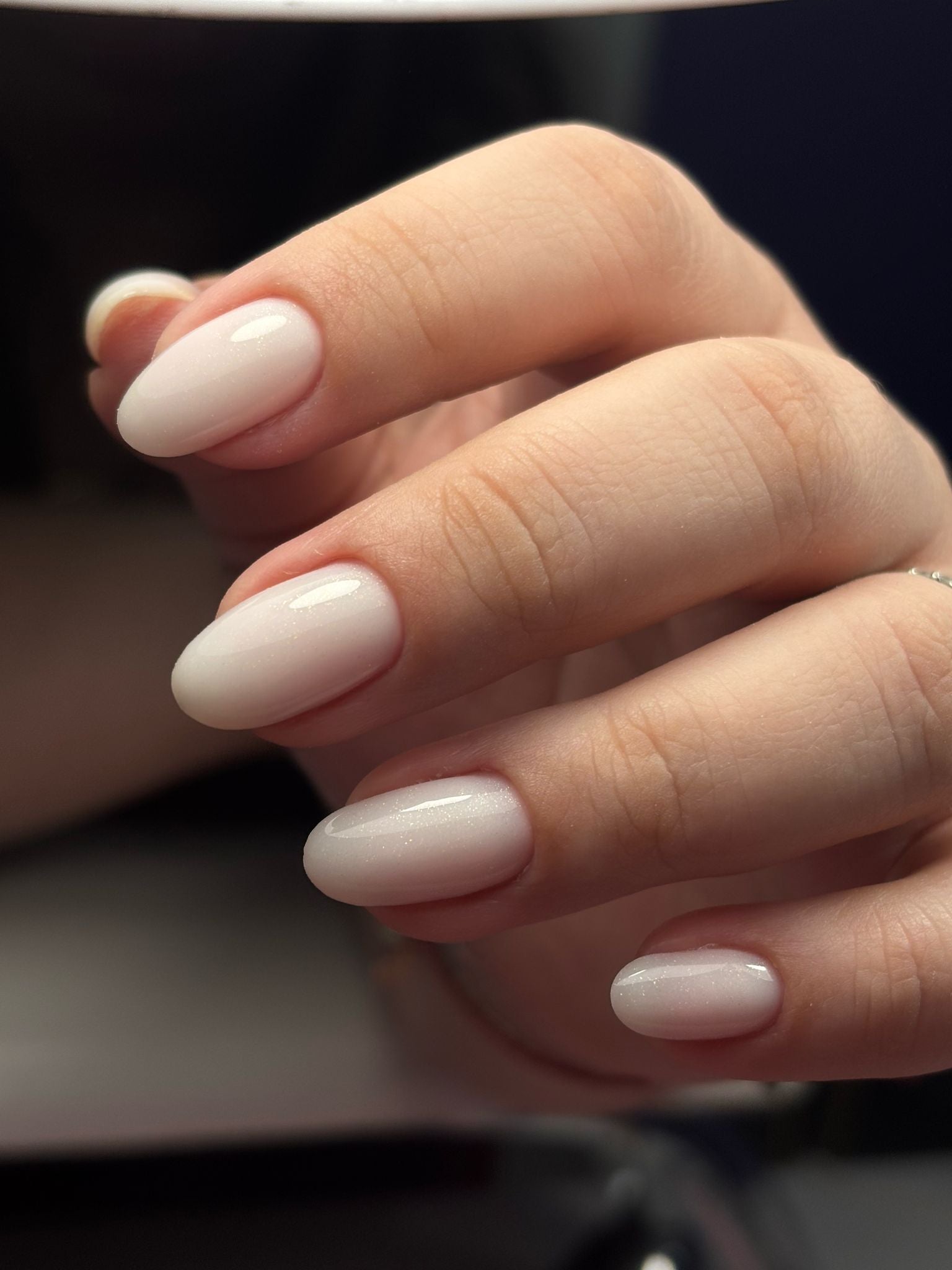 HARD GEL - BUILDER | HGG-01 milky glitter