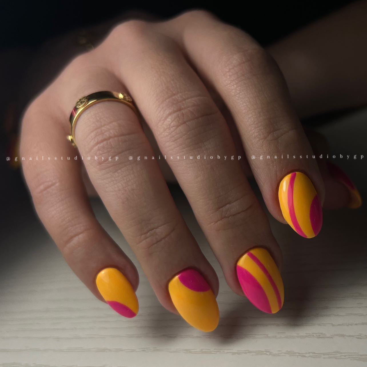 GEL POLISH | KE96 yellow orange