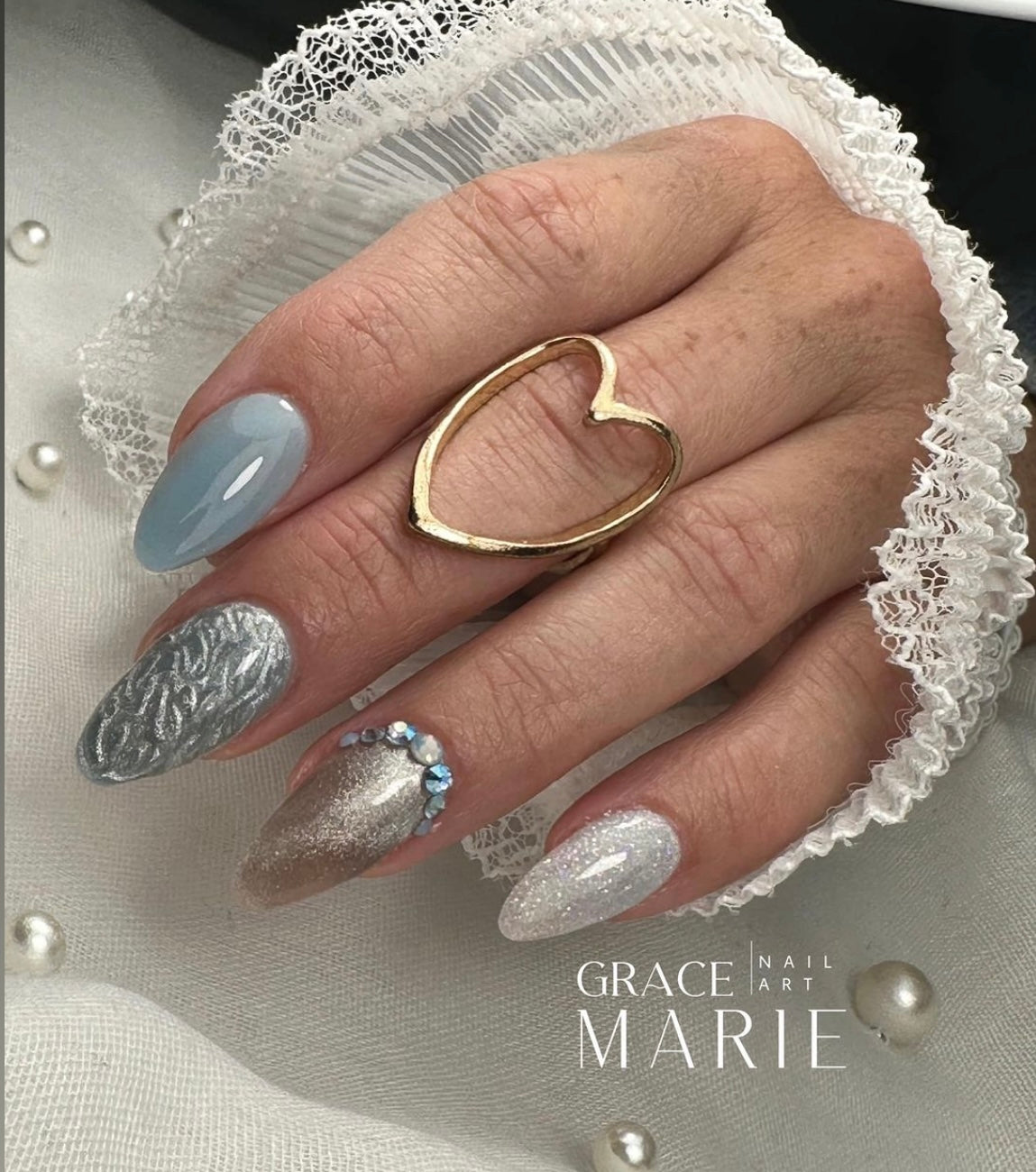GEL POLISH | Ice Cats Eye Silver