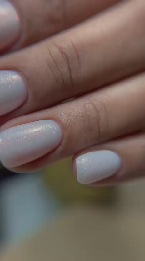 Load video: Funny Top Coat | PT01 pearl