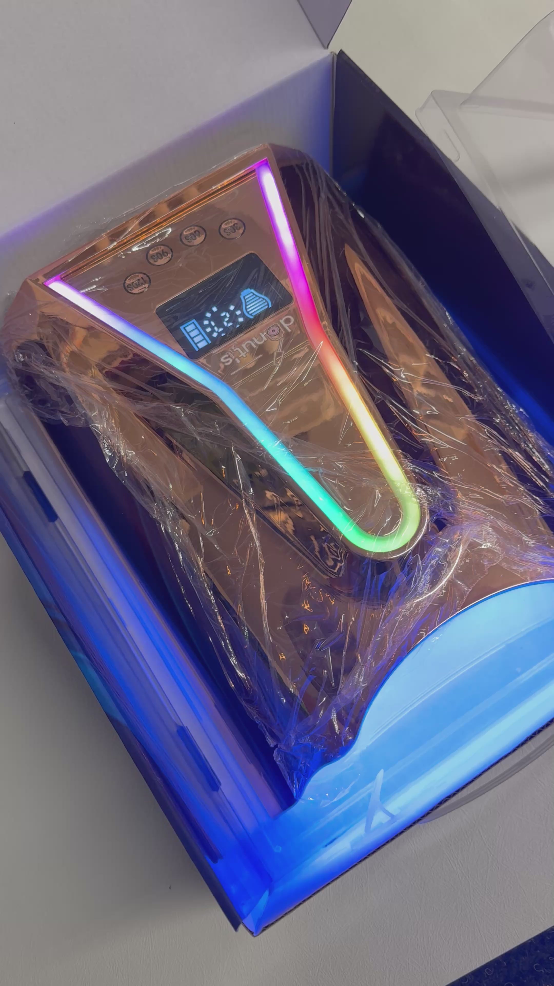 Load video: PRO Nail Lamp | Rechargeable UV/LED