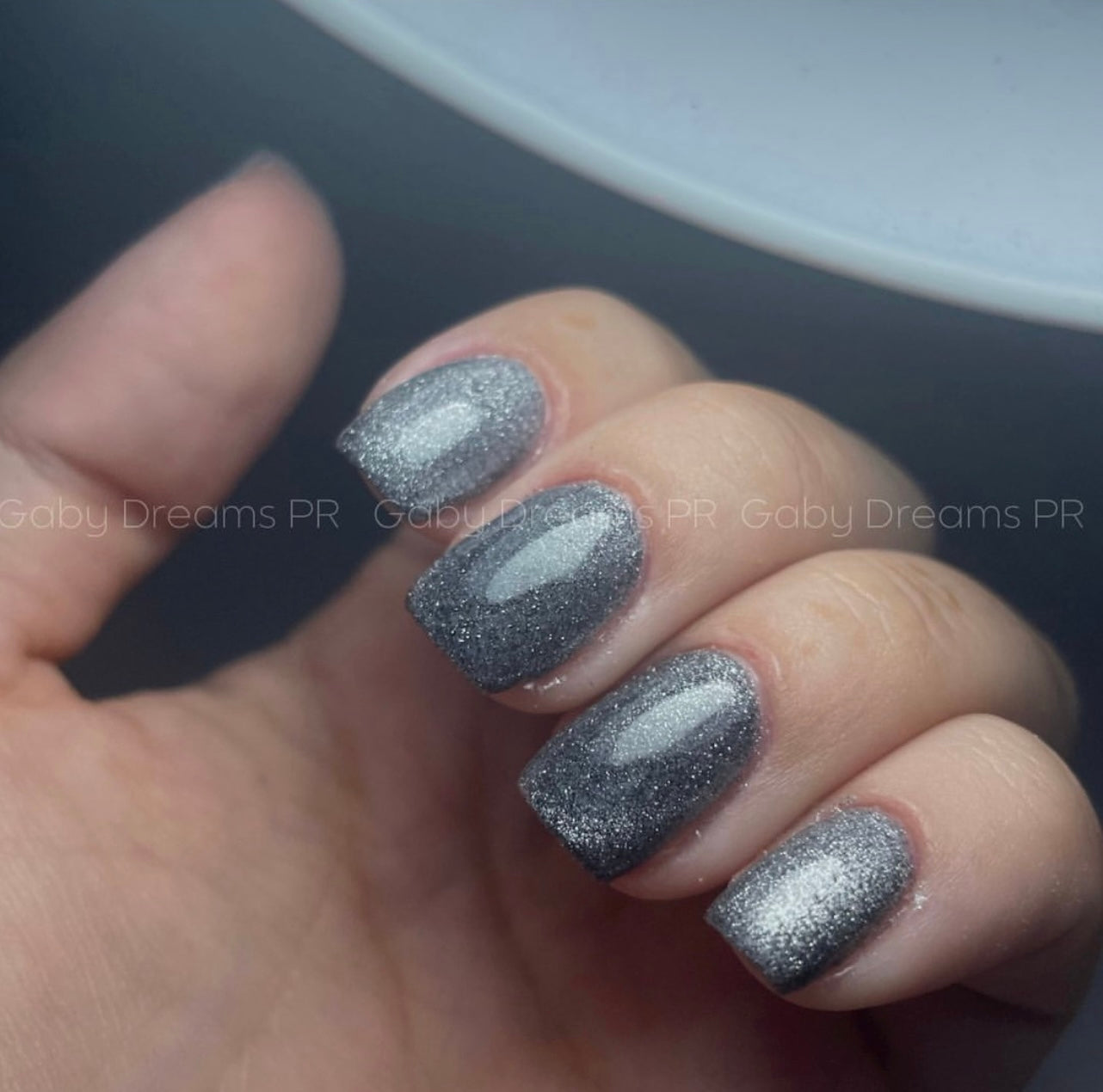 GEL POLISH | Ice Cats Eye Silver