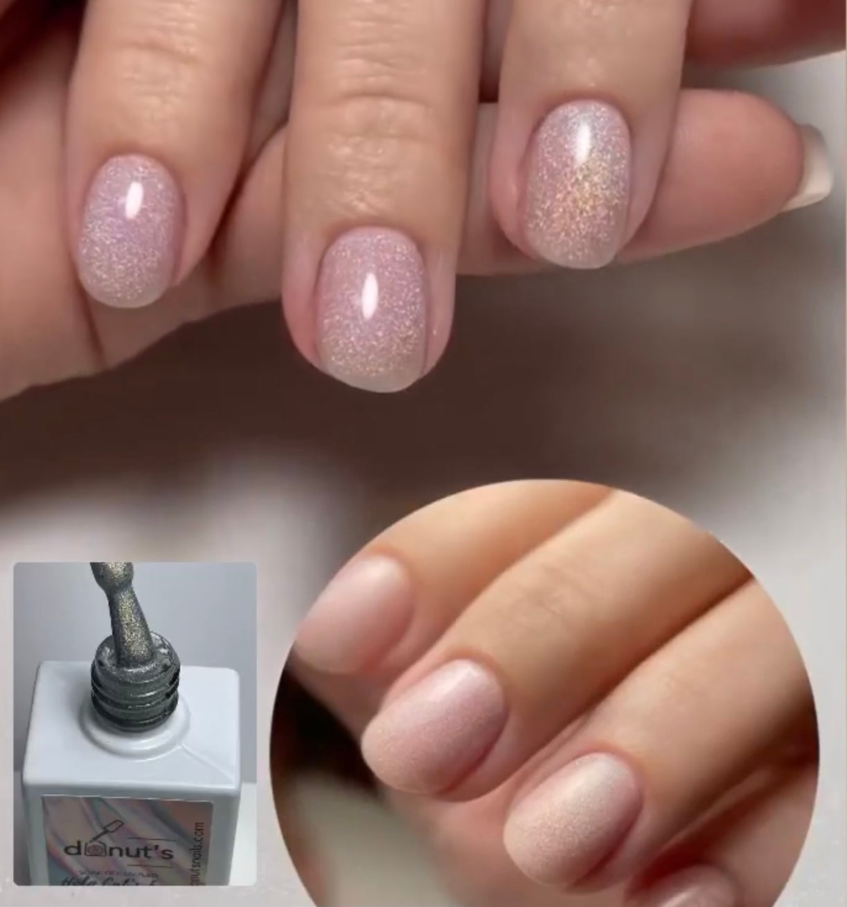 GEL POLISH | Holo Galaxy Cats Eye