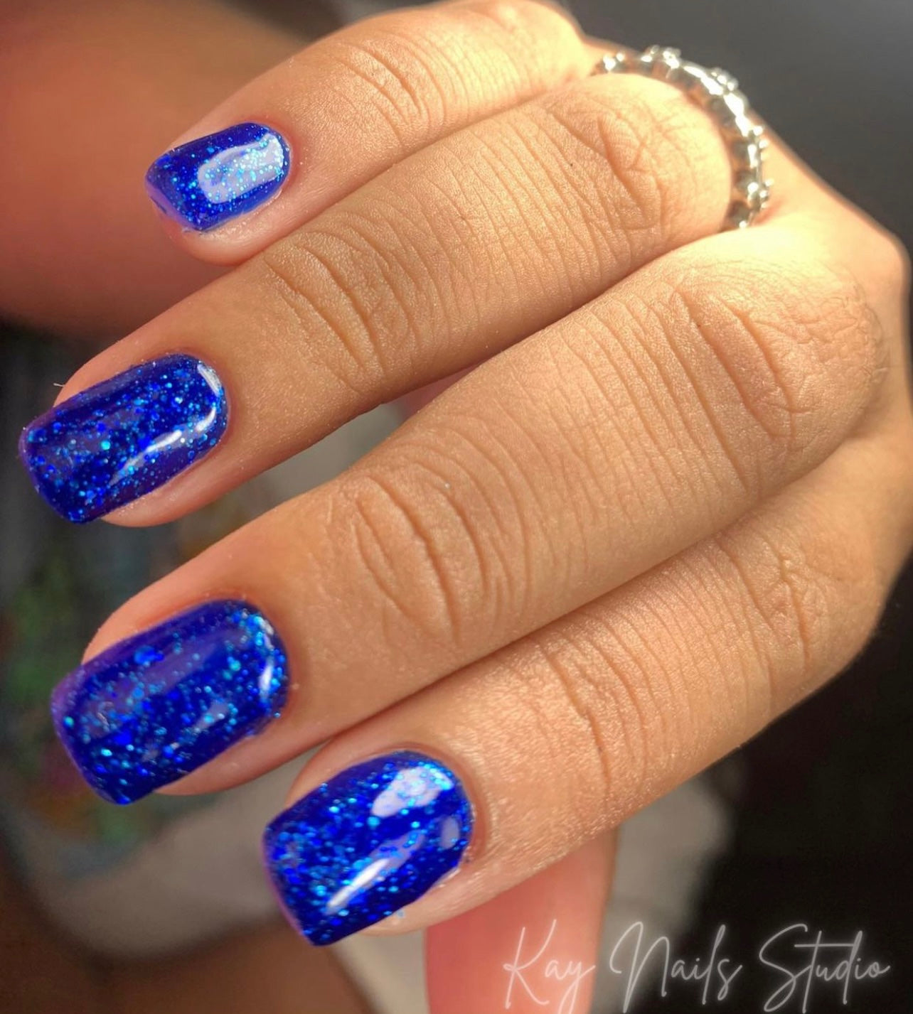 GEL POLISH | SP03 Glitter Blue
