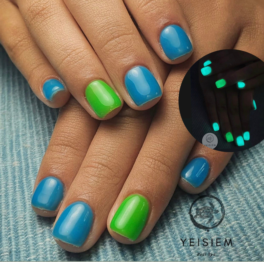 Gel Color Radium - Glow in The Dark Nails - Halloween