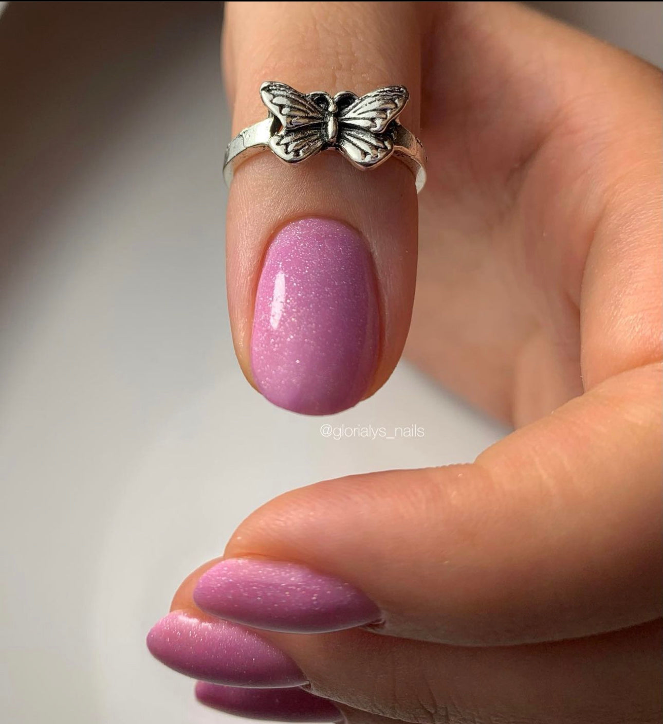 GEL POLISH | ZG41 Glitter Purple