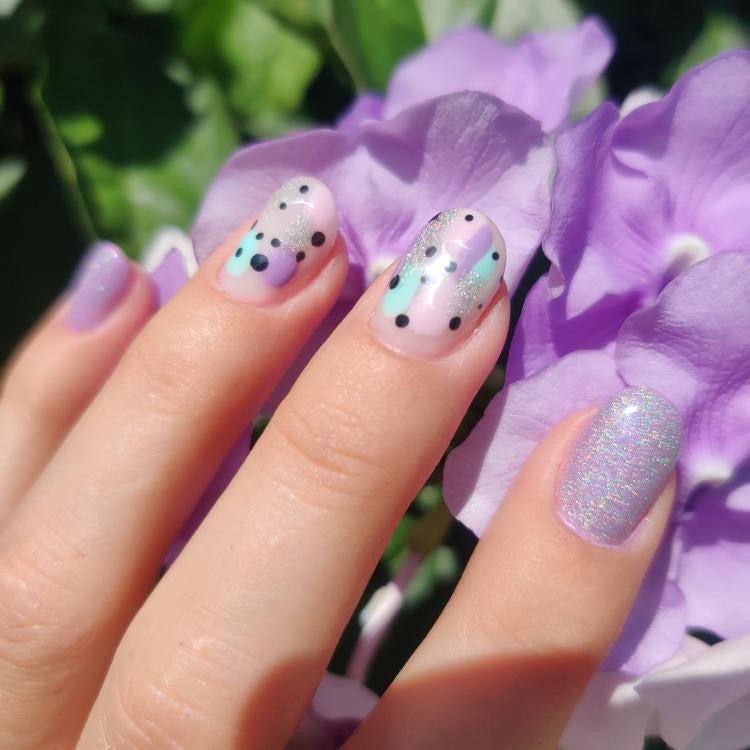 GEL POLISH | Holo Galaxy Cats Eye