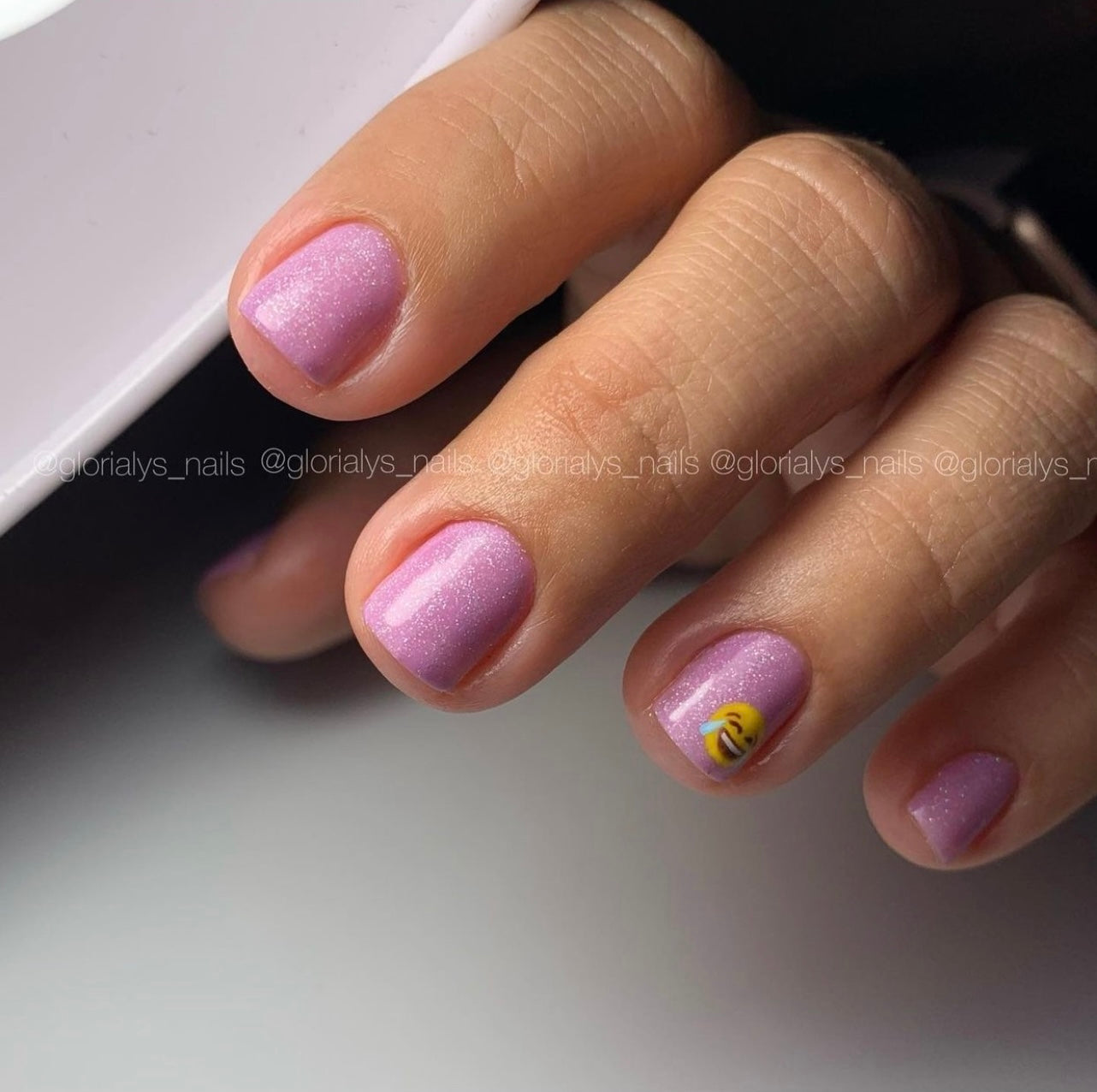 GEL POLISH | ZG41 Glitter Purple