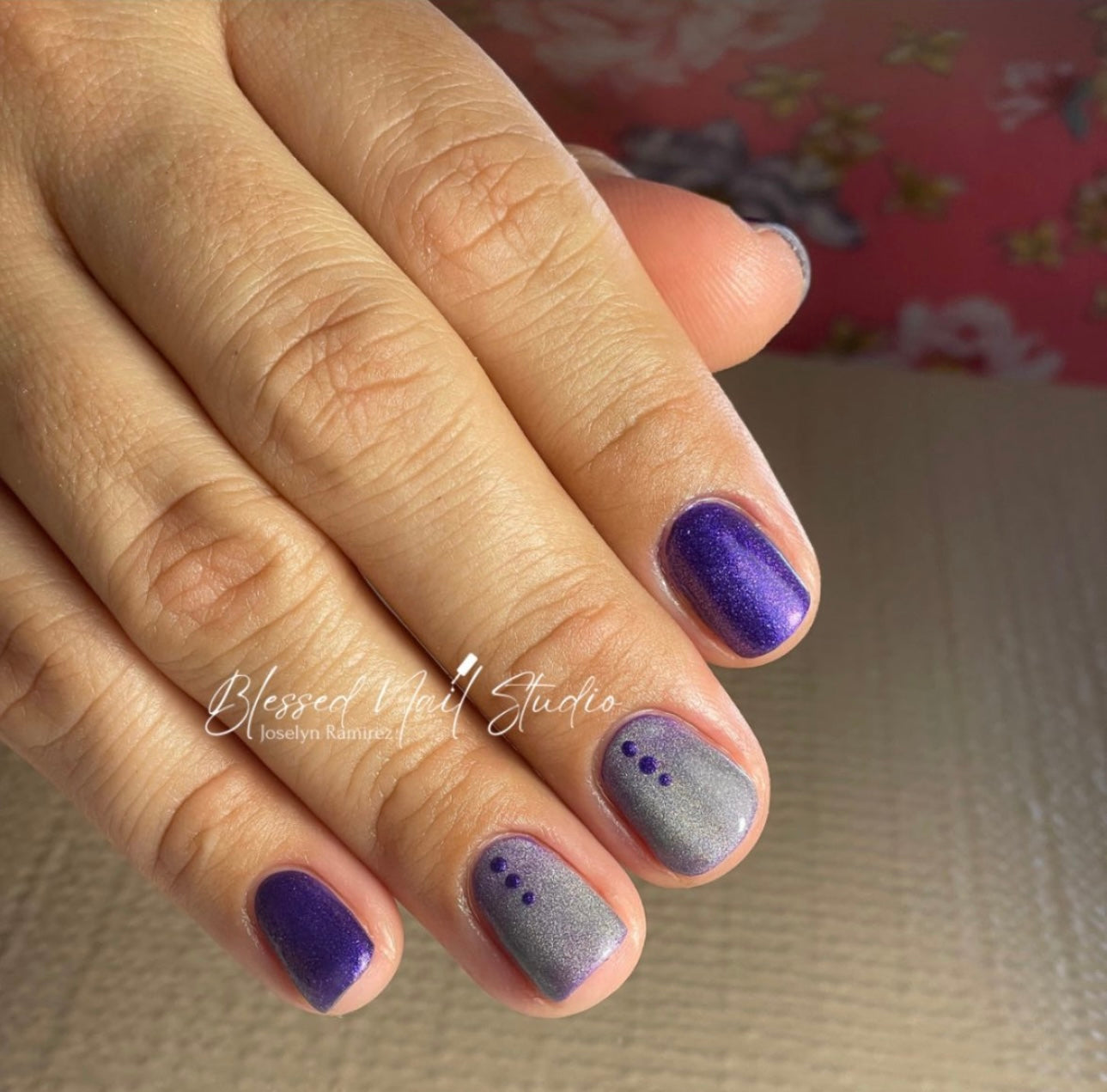 GEL POLISH | Holo Galaxy Cats Eye
