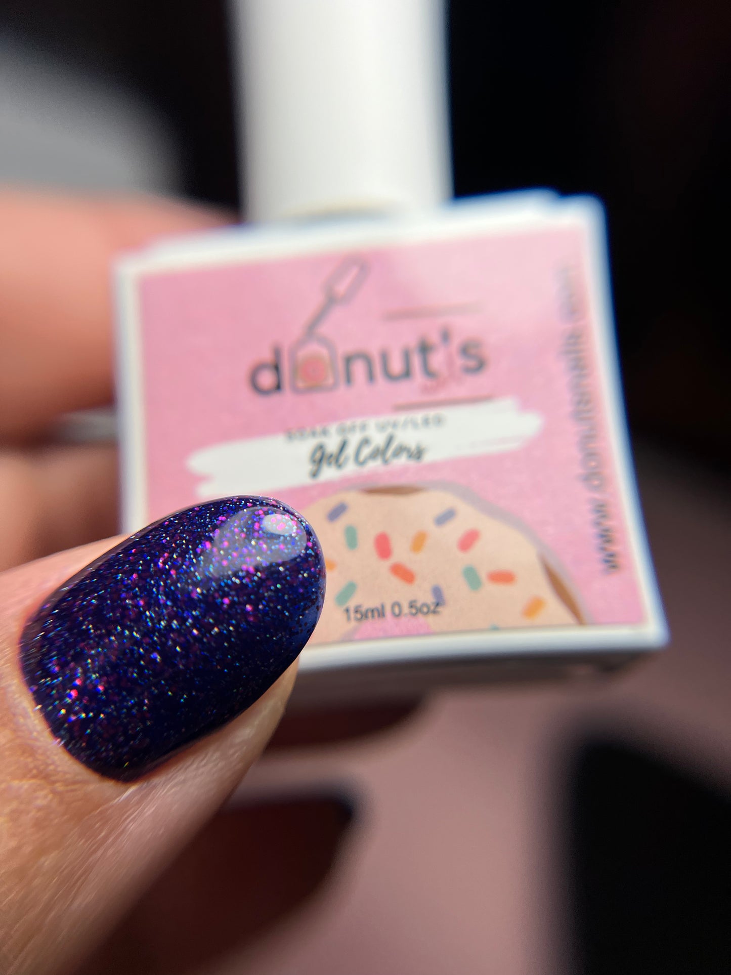 GEL POLISH | ZG131 Glitter Purple