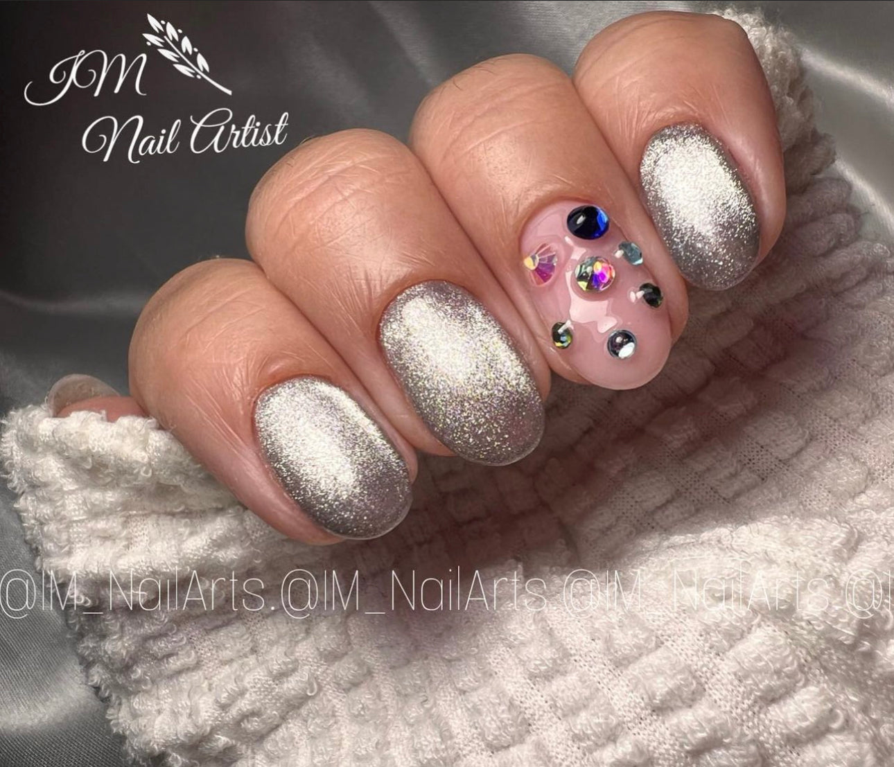 GEL POLISH | Ice Cats Eye Silver