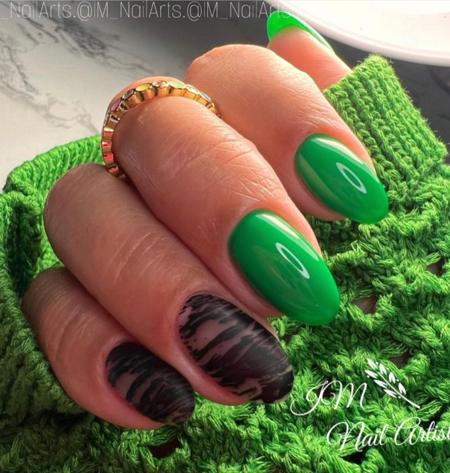 GEL POLISH | BL59 green