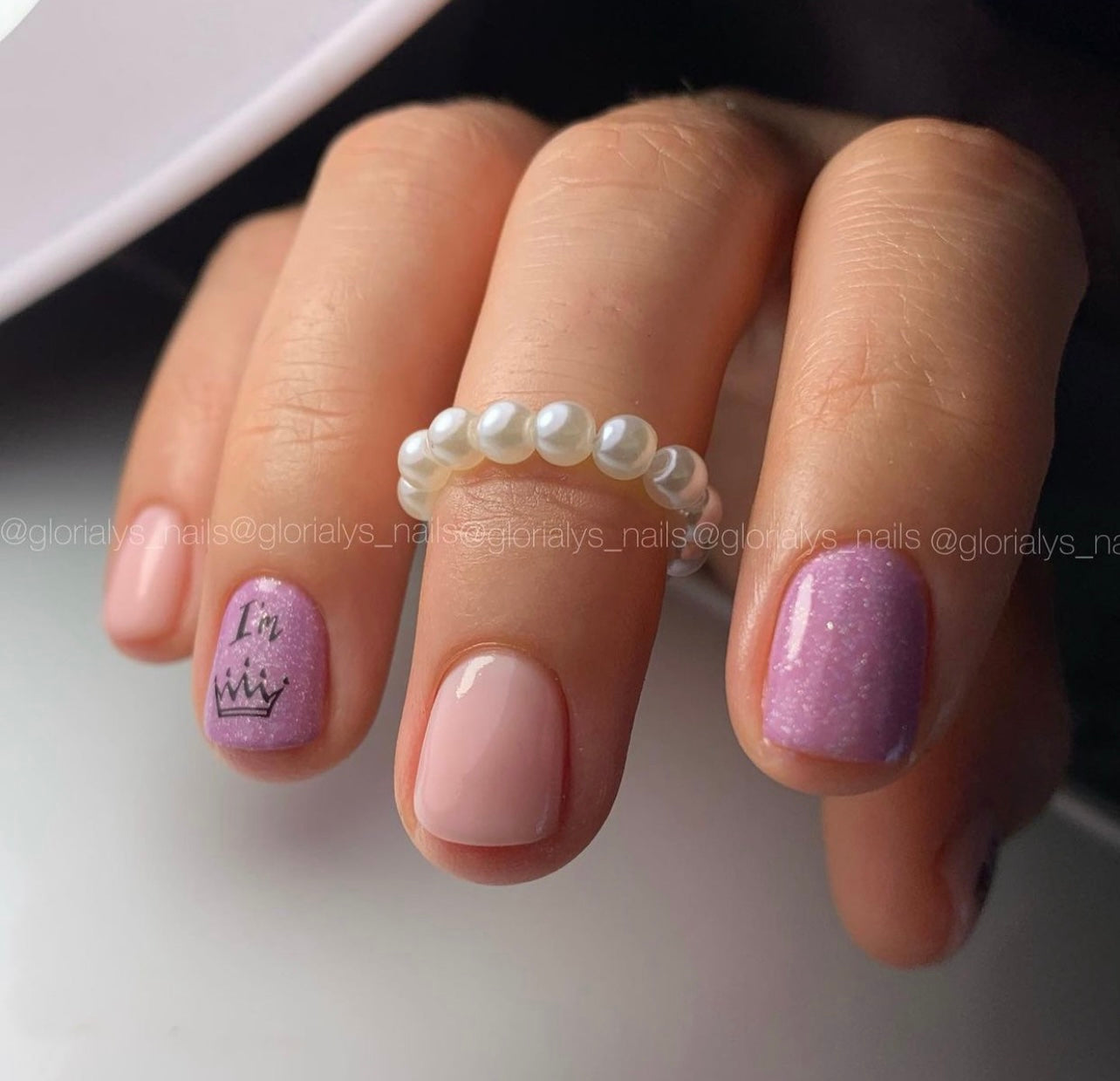GEL POLISH | ZG41 Glitter Purple