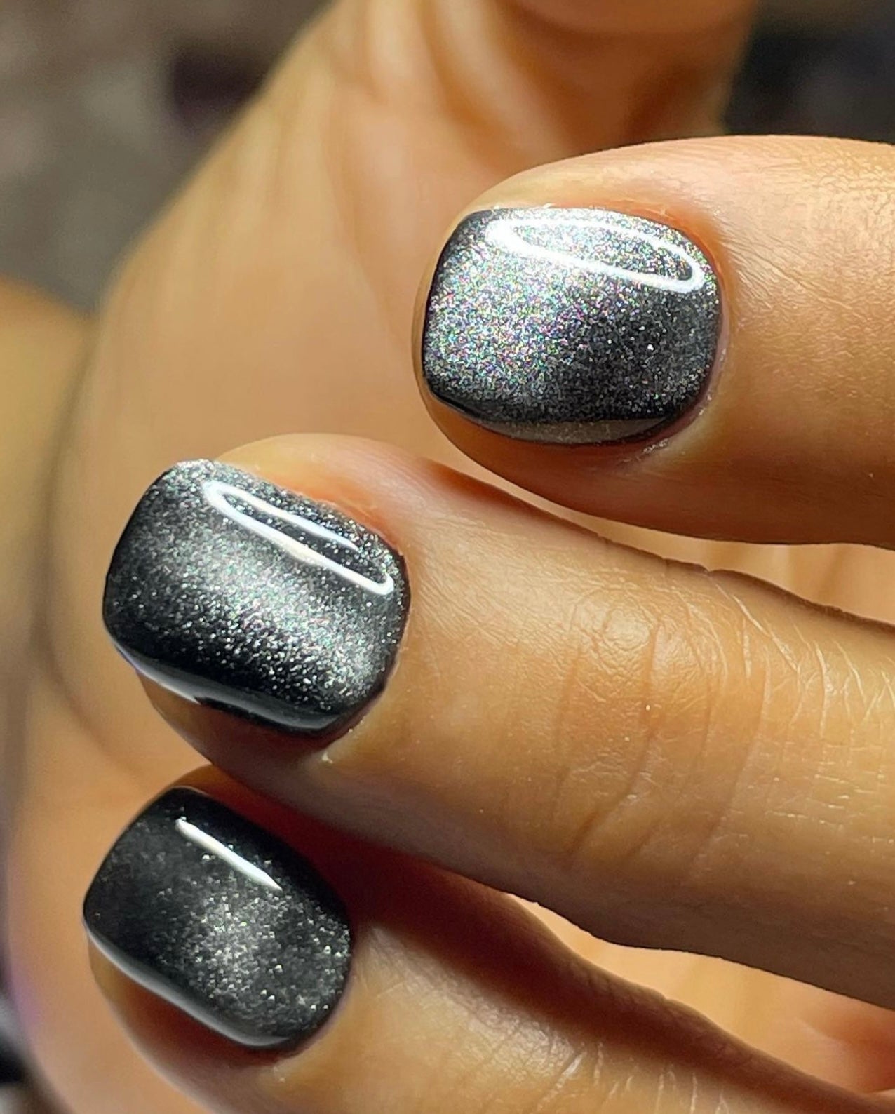 GEL POLISH | Holo Galaxy Cats Eye