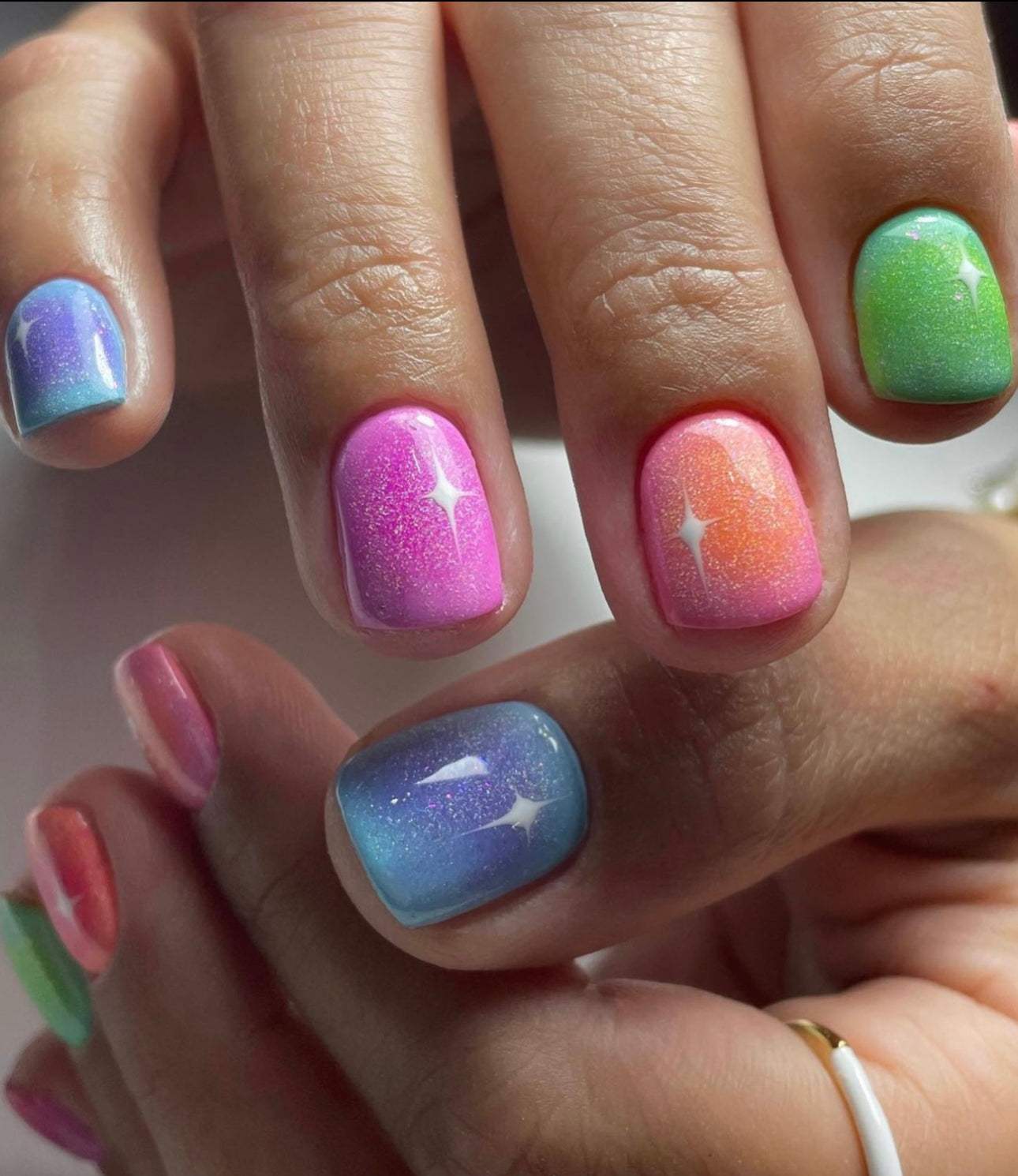 GEL POLISH | Holo Galaxy Cats Eye