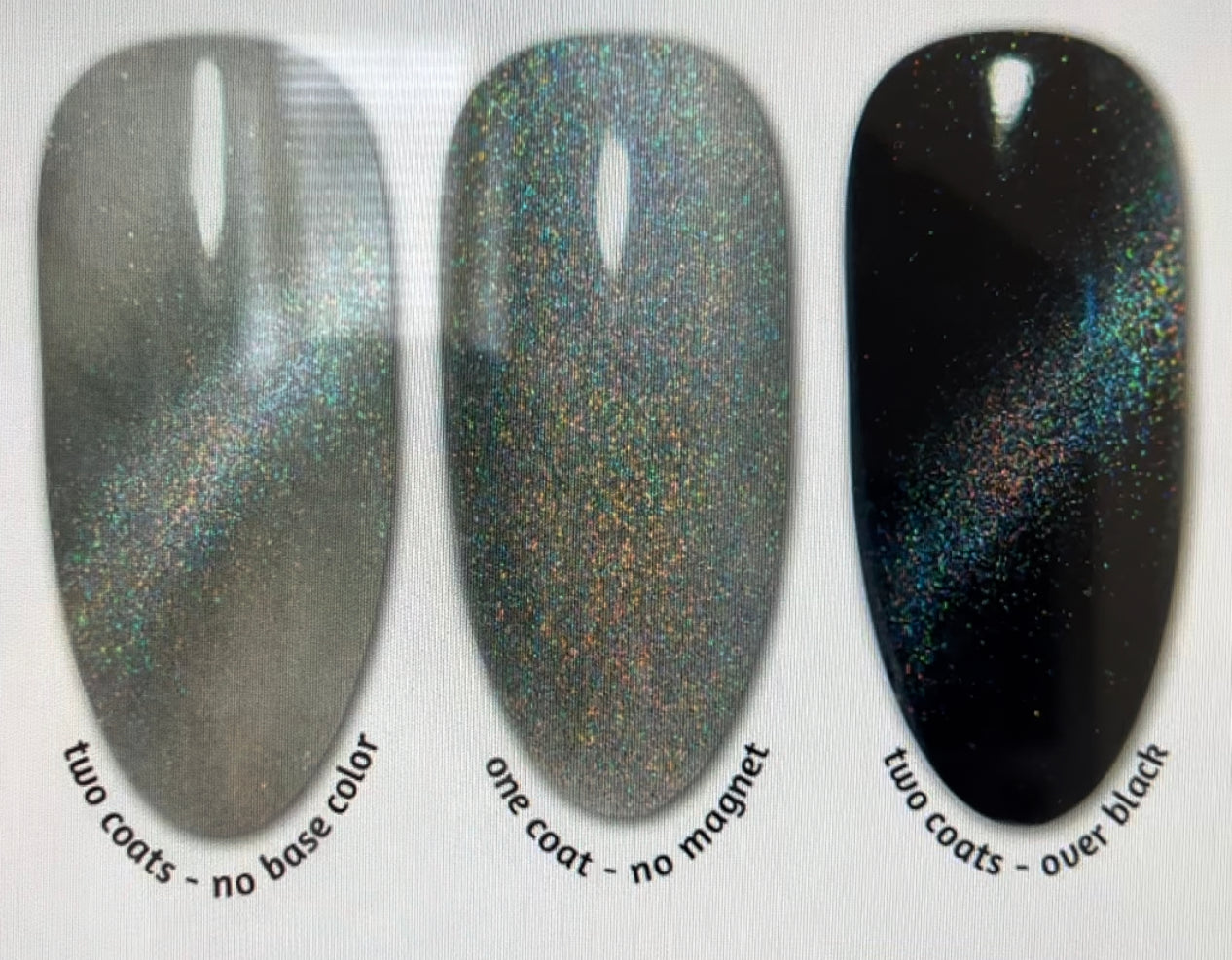 GEL POLISH | Holo Galaxy Cats Eye