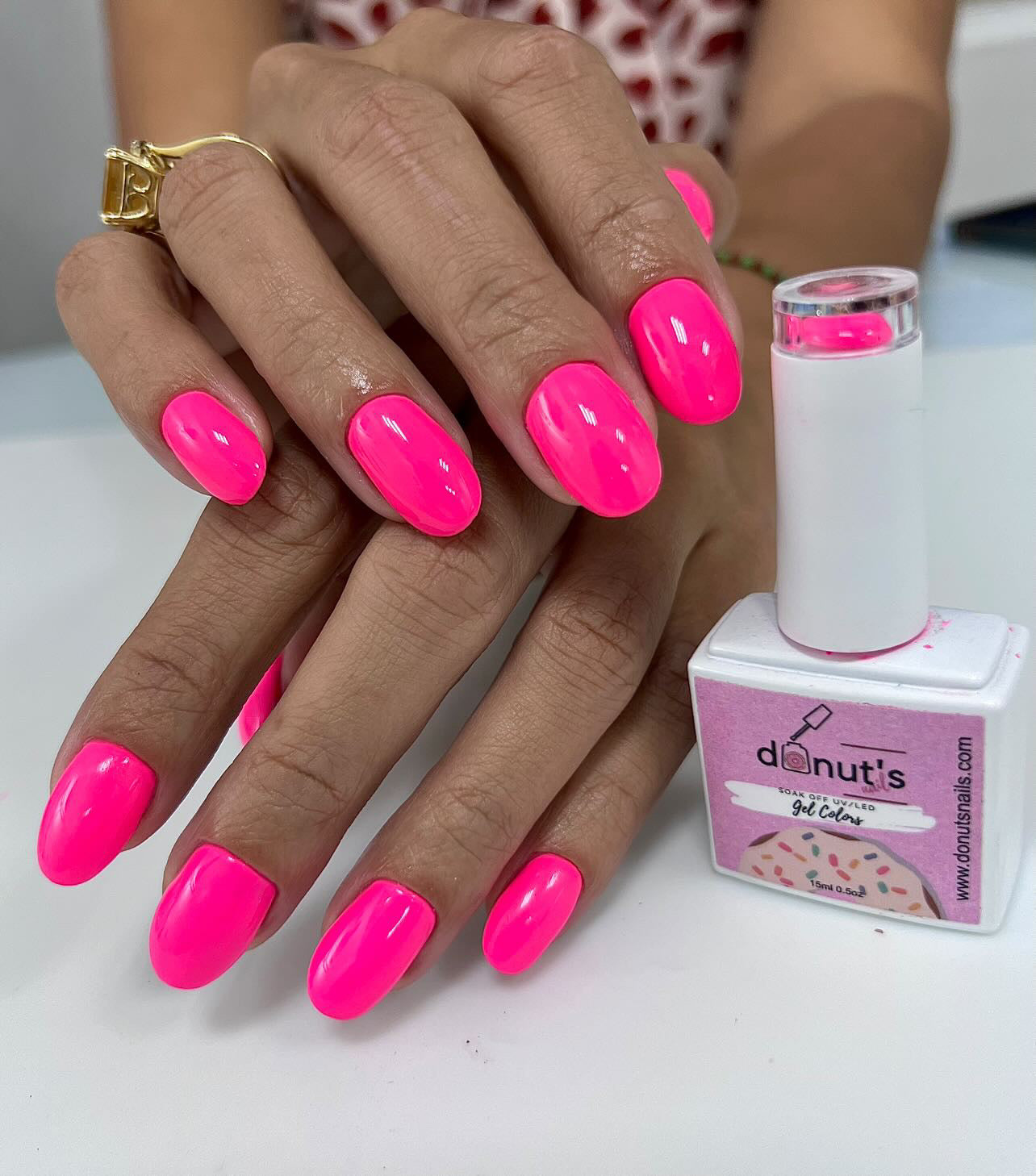 GEL POLISH | RE121 Electric Pink
